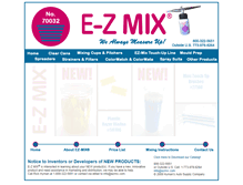 Tablet Screenshot of ezmix.com